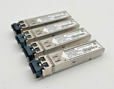 4 x Finisar FTLF8519P3BNL 1G/2G SFP Fiber Transceiver 850nm LC SX MMF