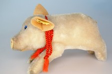 vintage Steiff Schwein Ferkel - länge 15cm