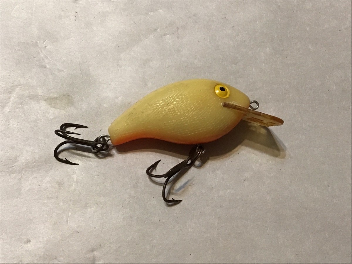 Rebel Wee R Vintage Squarebill Crankbait Fishing Lure Bone Lot M3 | eBay
