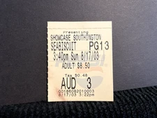 Vintage Movie Ticket Stub Seabiscuit