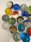 Vintage Mixed Glass Marbles Estate Collection Lot of 25 As Found Swirls Auction — photo 6