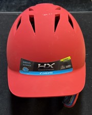Champro HX Gamer Baseball Batting Helmet Red Size Large