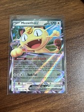Carta Pokemon Meowth EX ordine perfetto 062/088 quasi nuova