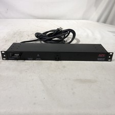 APC SurgeArrest Rackmount 120V 15A Power Distribution Unit NET9RMBLK