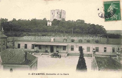 Etampes 91 Essonne Guinette et la gare