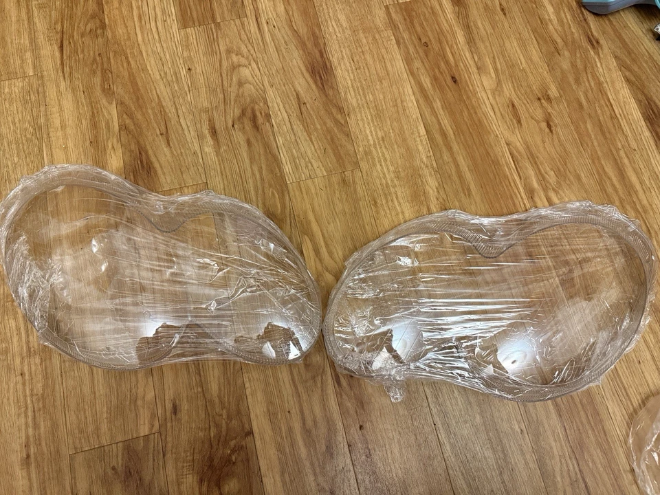 Cubierta de lente de faro para Mercedes Benz W230 R230 SL500 SL600 2003-2008 Foto 2 de 4