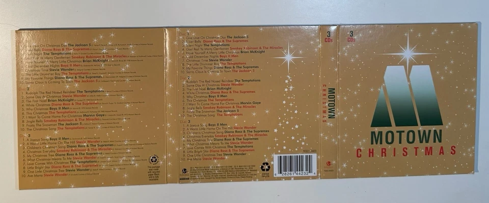 MOTOWN CHRISTMAS Holiday Music 3 CD Set Collector Edition - Image 4 of 4