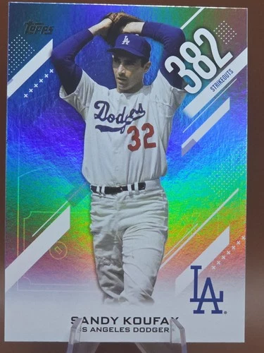2026 Topps Series 2 Sandy Koufax Base (RAW)