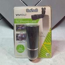 Vivitar 8x Zoom Telephoto Lens Universal Clip On For Smartphones Tablets New