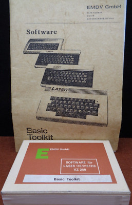 VTECH/SANYO LASER-200 & VZ-200 -- BASIC TOOLKIT (EMDV)
