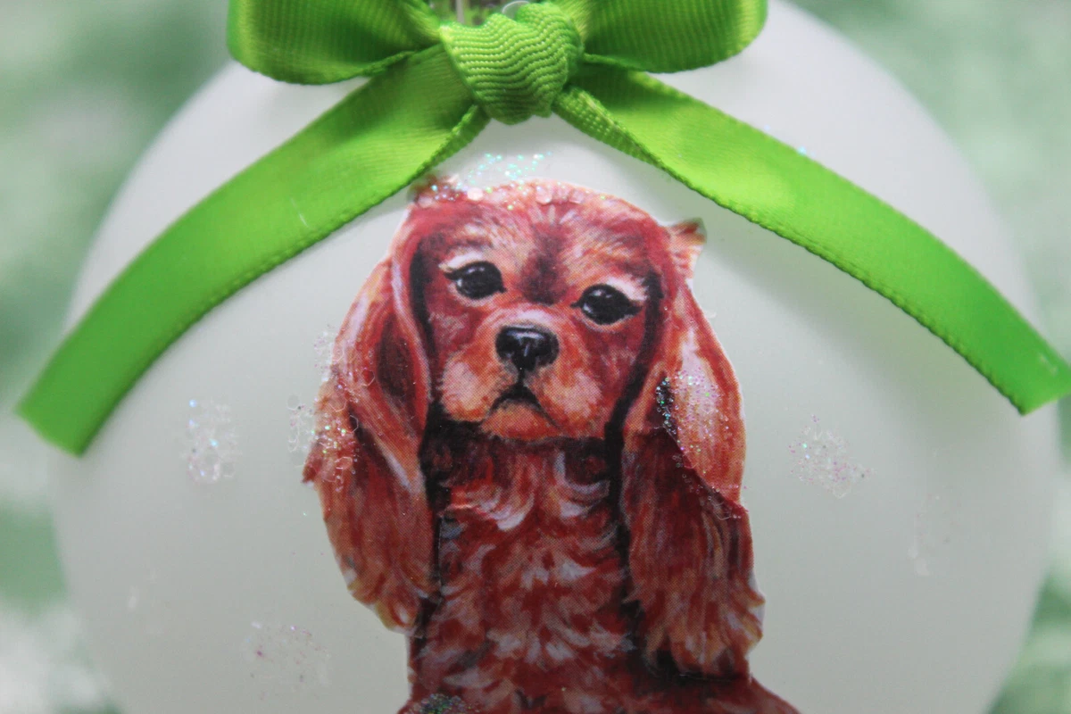 Cavalier christmas ornament sales