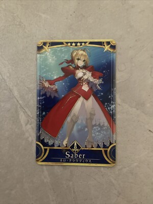 Schicksal/Großer Orden Arcade Karte 4* Diener Nero Claudius 1. Himmelfahrt TYP MOND