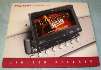 Pioneer sound. Vision. soul