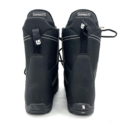 Burton Invader Black Snowboard Boots Men display picture 1