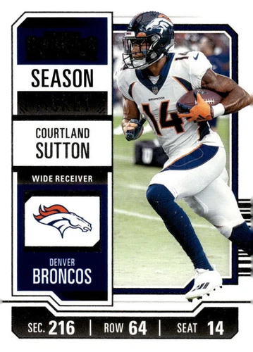 2023 Panini Contenders Courtland Sutton #30
