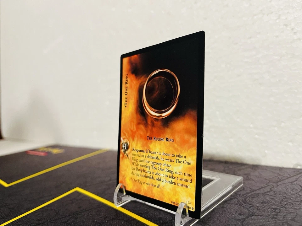 Lord of the rings TCG Fellowship Of The Ring The One Ring Ruling Ring non foil - Image 3 of 4