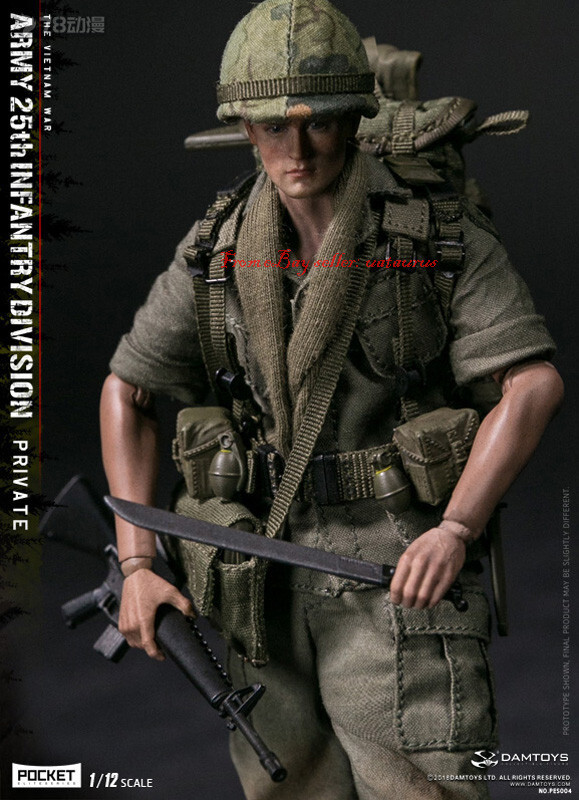 Damtoys 1/12 Pes004 Pocket Elite Series - Army 25th Infantry
