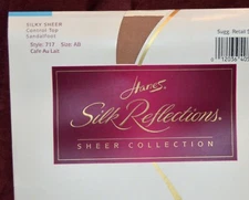 Hanes Silky Sheer Control Top Pantyhose Size AB Small Choose Colors (3Y)