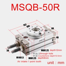 For SMC series: MSQB-50R Pneumatic Rotary Cylinder