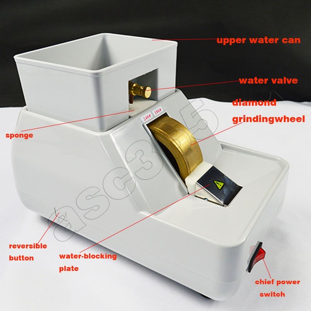 110V Eyeglass Lens Grinding Edger Grinder Polisher Machine for sale