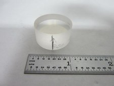 OPTICAL COATED THICK FILTER LENS LASER OPTICS AS IS BIN L5-34
