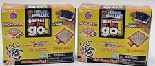 Lot Of 2 New Worlds Smallest Games on the go Series 1 Blind Boxes - 4 To Collect