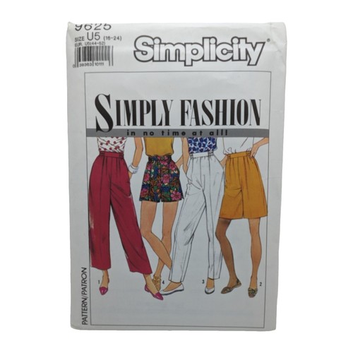 Patron De Couture Vintage Simplicity Années 60 - Modèle B36 (haut, Shorts, Chemisier, Jupe) - Neuf