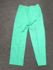 VINTAGE WOMEN'S GREEN PANTS MADE BY CRICKET LANE MADE IN USA 32 X 32