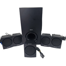 Set of 6 Sony Surround Sound Speaker System SS-TS107 Subwoofer SS-WS103