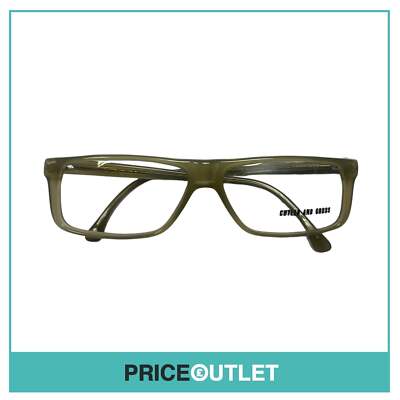 Brille mit klaren Gläsern durchscheinend grünes Gestell UVP 325 £