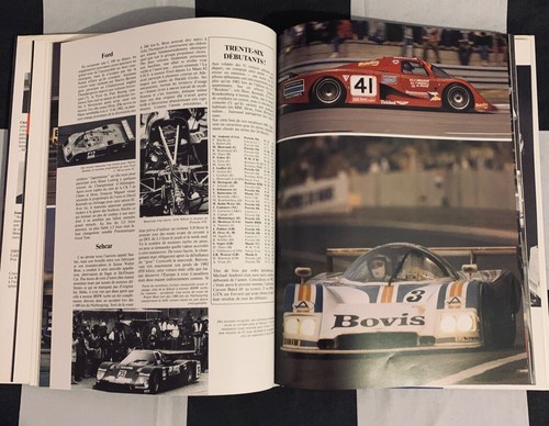 24 Hours du Mans 1983 anuario oficial anual francés Rothmans Porsche 956 - Imagen 5 de 8