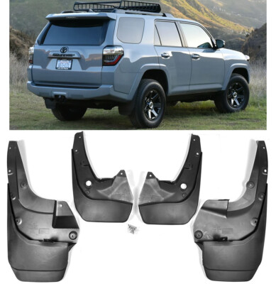 #ad 4 Pcs OE Style Mud Flaps Mud Guards Splash For 14 Up 4Runner w Ground Effects $51.99