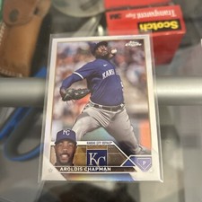 Topps Chrome Update Baseball 2023 Aroldis Chapman Refractor 