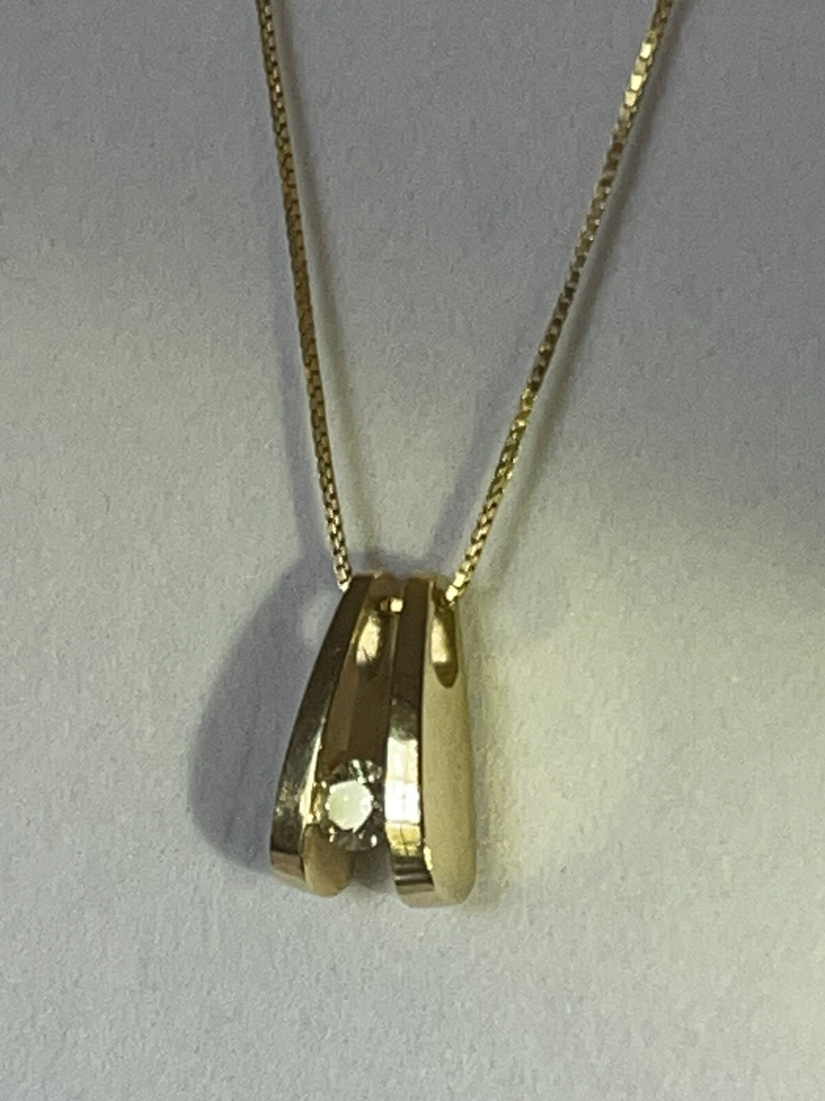 Women’s necklace 18” Zales Jewelry 14K with .25 CTW diamond eBay