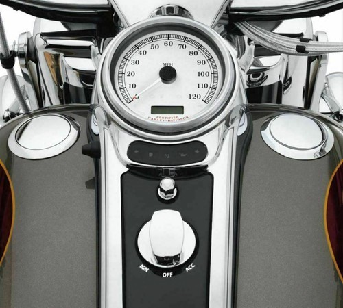 Led Fuel Gauge Chrome 62818-06G 