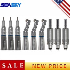 NSK Style Dental Slow Low Speed Handpiece Straight Contra Angle Air Motor 4/2H