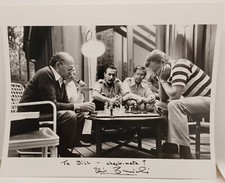  Zbigniew Brzeziński  Camp David  Menachem Begin Signed 8x10 Vintage Photo 
