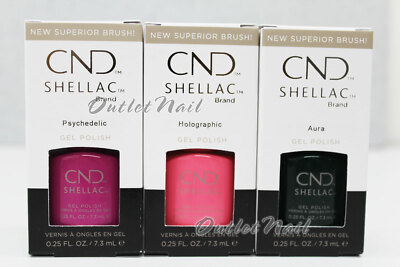 CND Shellac Gel Polish NEON Summer 2019 PRISMA Collection 7.3ml .25oz @ Pick Any