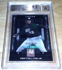 NEFTALI FELIZ RC ELITE EXTRA EDITION ROOKIE AUTO TURN OF THE CENTURY#/999 BGS10 