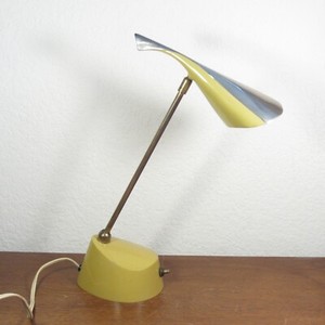 mustard desk lamp