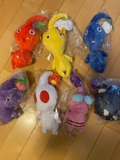 Pikmin Plush Toy 7Set Red Blue White Rock New ro