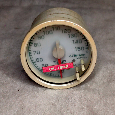 Greddy 60mm Temperature Data Link Gauge oil / water | eBay