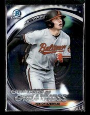 2020 Bowman Draft #GOG-HK Heston Kjerstad Glimpses of Greatness Orioles