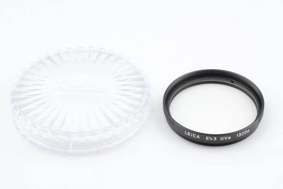 [Exc+5] Leitz LEICA E43 UVa Filter 13206 Black From Japan #695 - Image 3 of 4