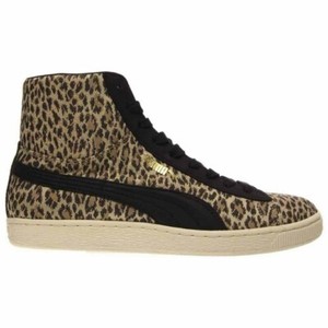 puma leopard print high tops
