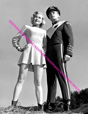 1954 SCI-FI TV ROCKY JONES AND VENA (LEGGY SALLY MANSFIELD ) PHOTO A-RJ2