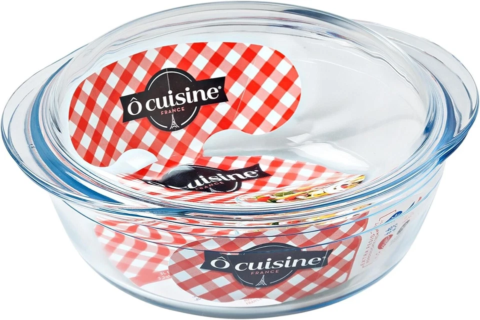 General Trade Ocusine Casseruola Con Coperchio Trasparente 24 Cm - Immagine 3 di 4