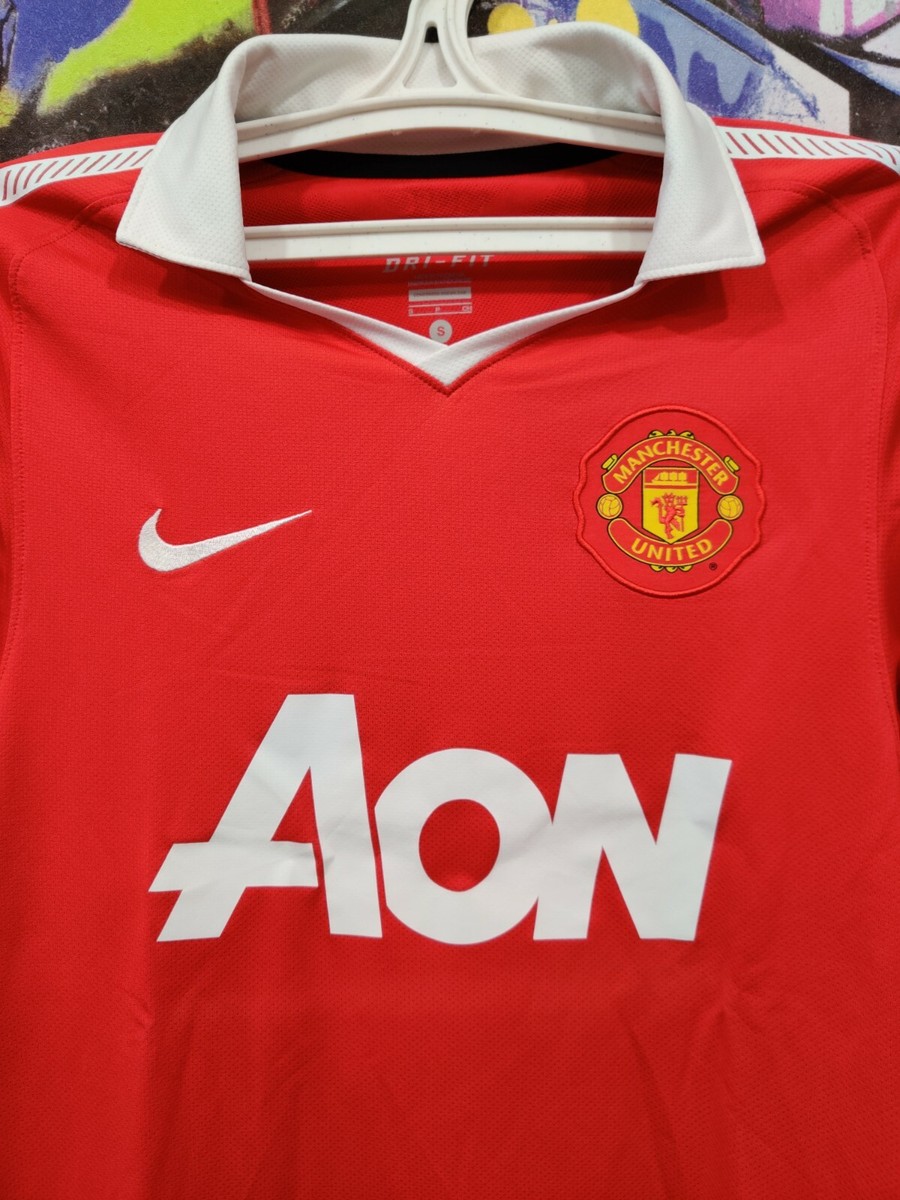 ウェア NIKE / 2010-2011 1st Manchester united Manchester United 2010 2011 BLANK Nike Red Collared Home Football