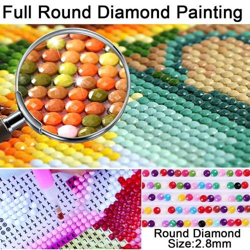 Custom 5D Diamond Painting Full Drill Wedding Baby Family Photo Embroidery Gifts - Picture 12 of 13