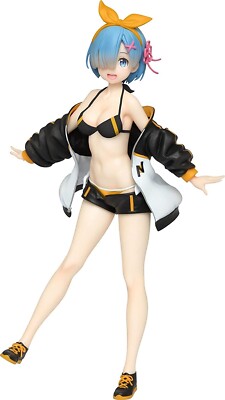 Taito ReZero Precious Figure - Rem~Jumper Swimsuit ver~ ~Renewal~ Prize Figure